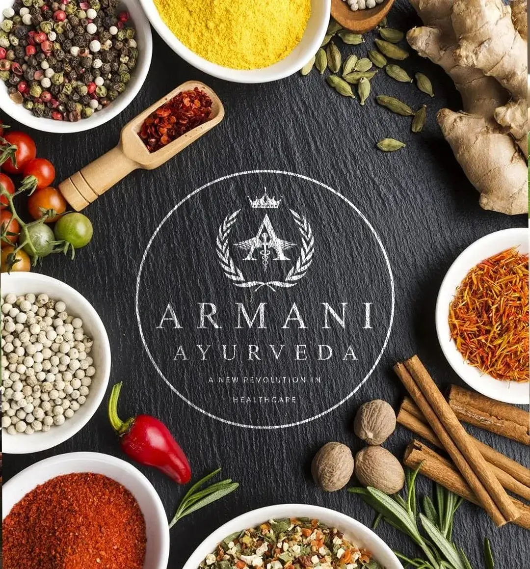 armani ayurveda highlighting the ingredients